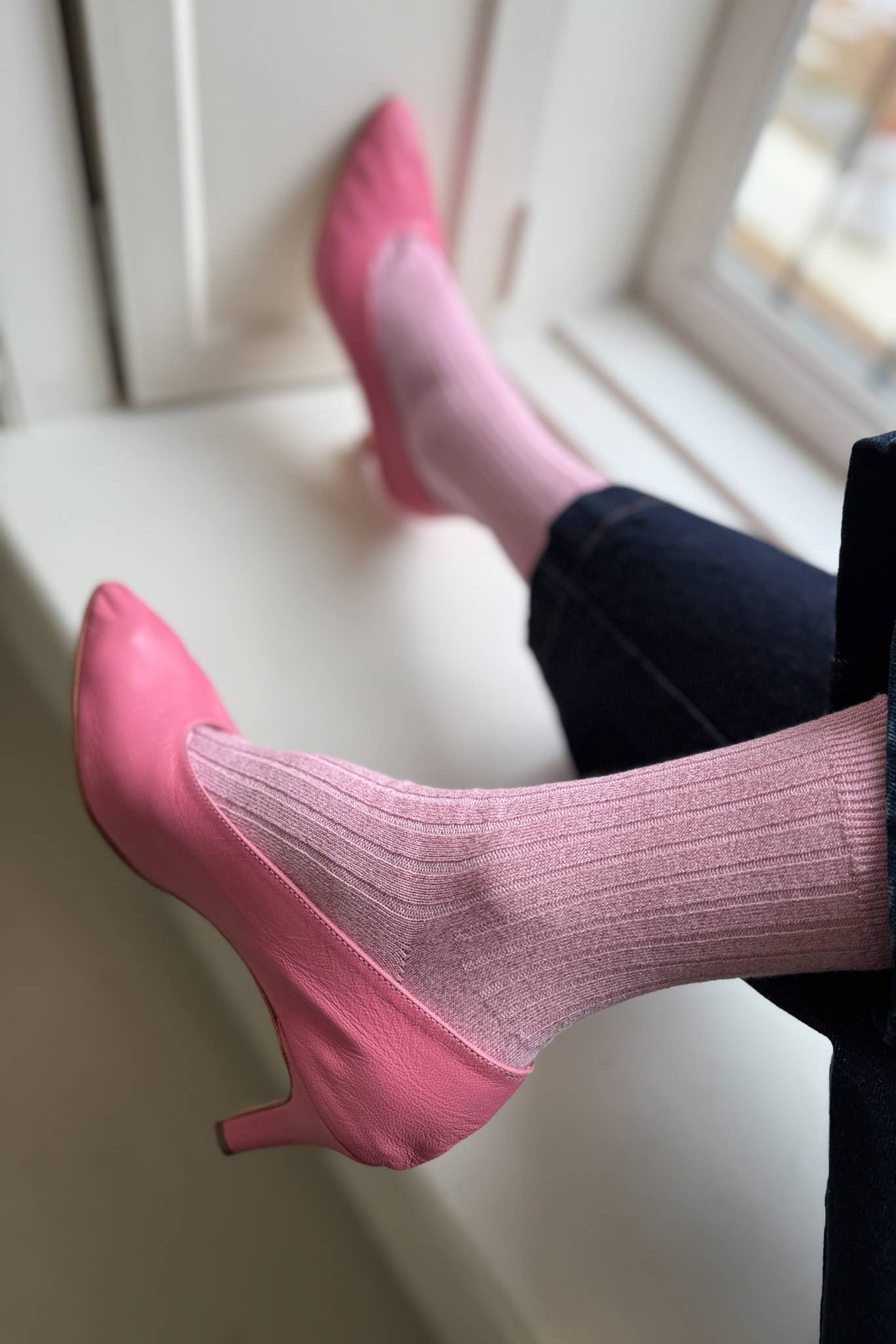 Her Socks - Modal Lurex