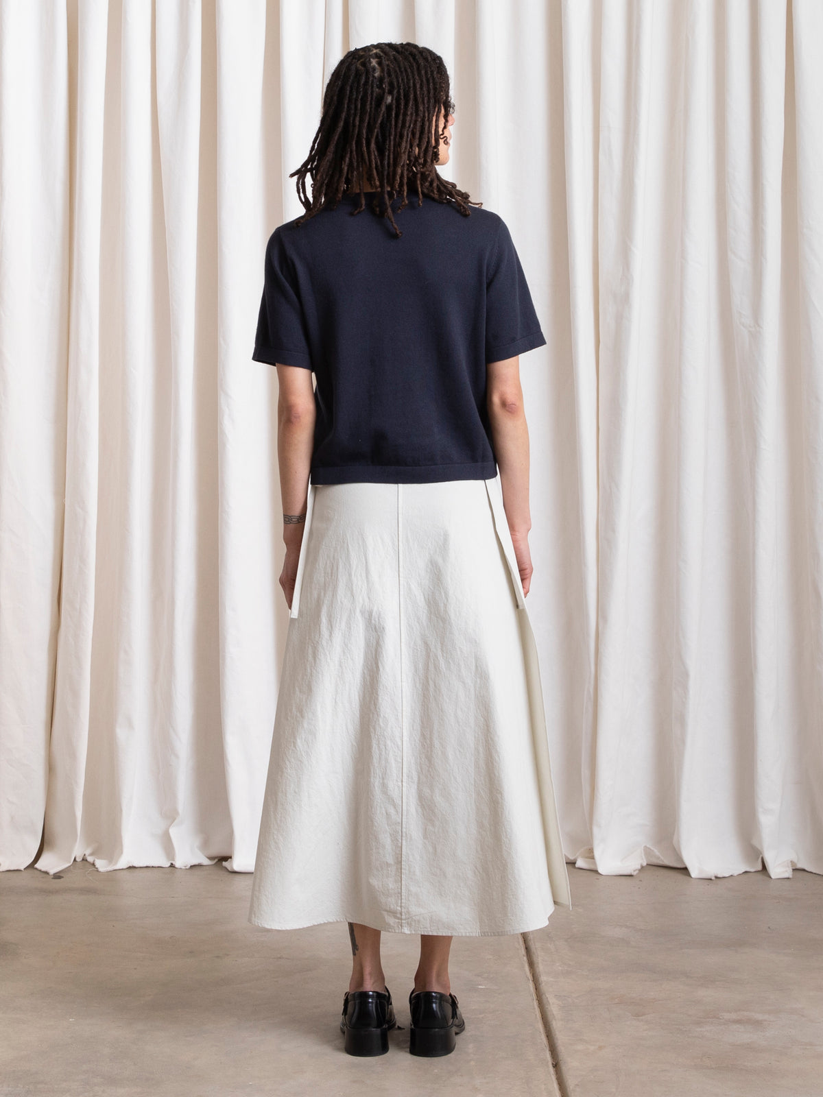 Wrap Midi Skirt