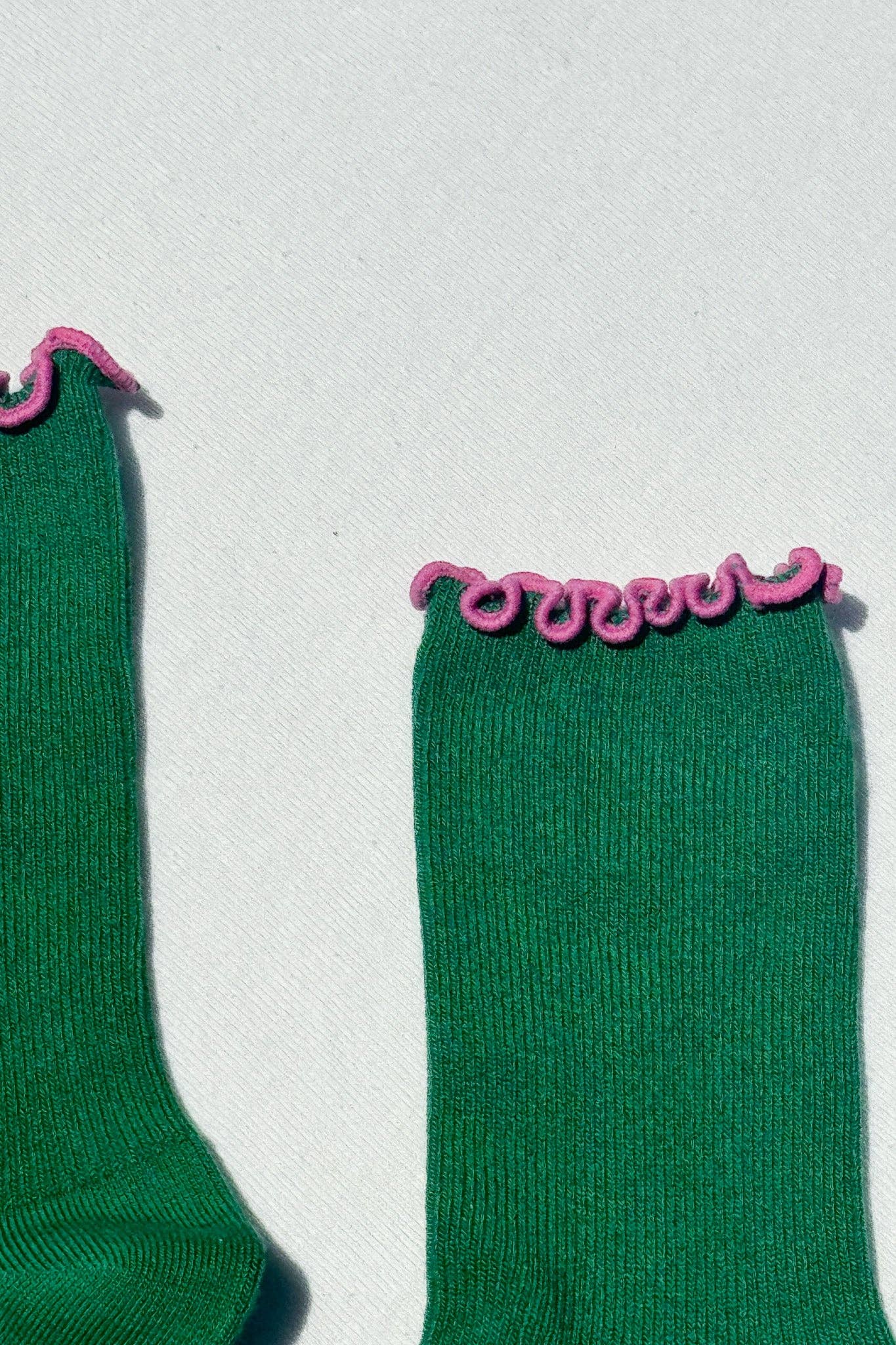 Ruffled Modal Socks