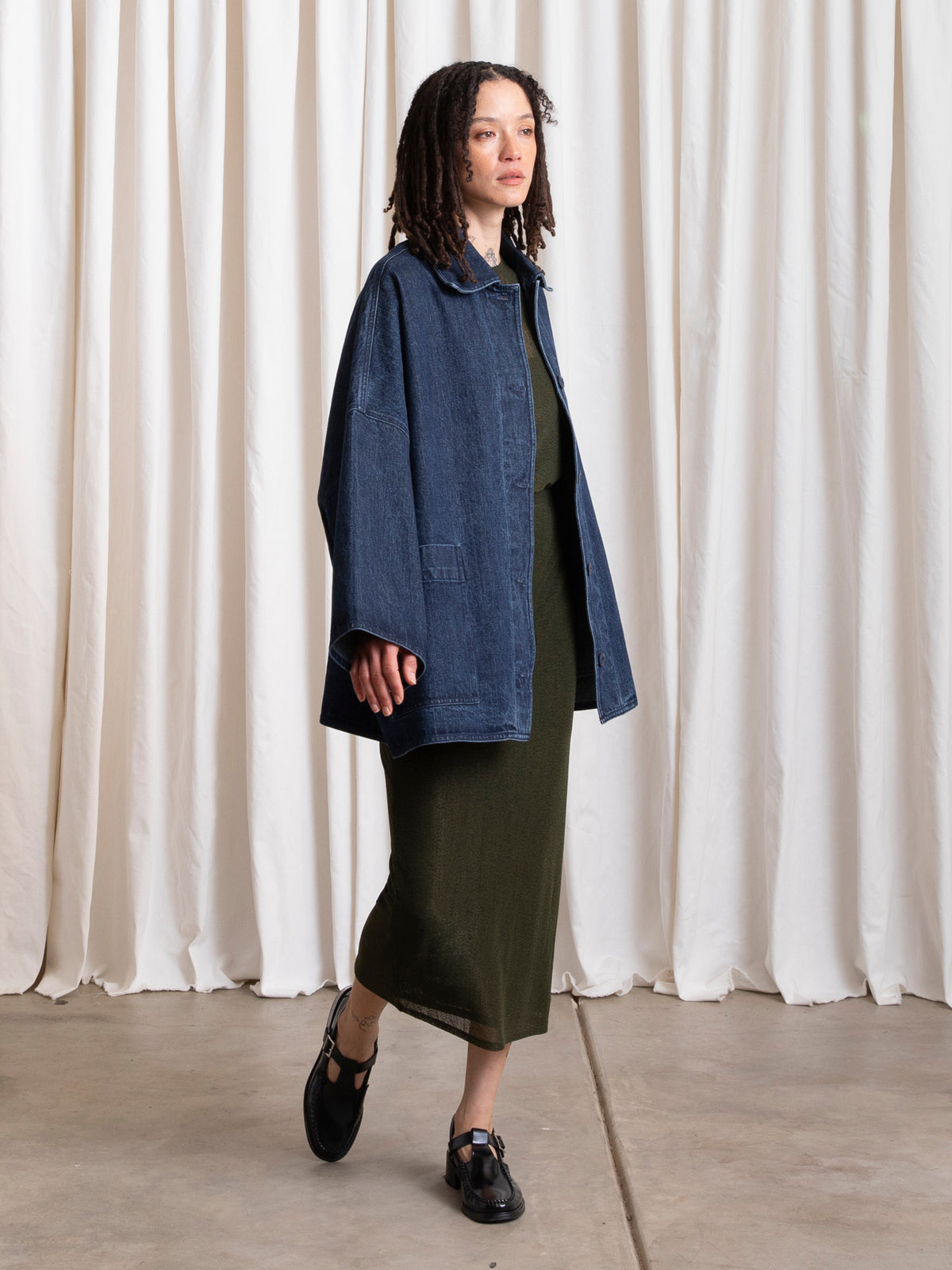 Oversized Shirt Jacket