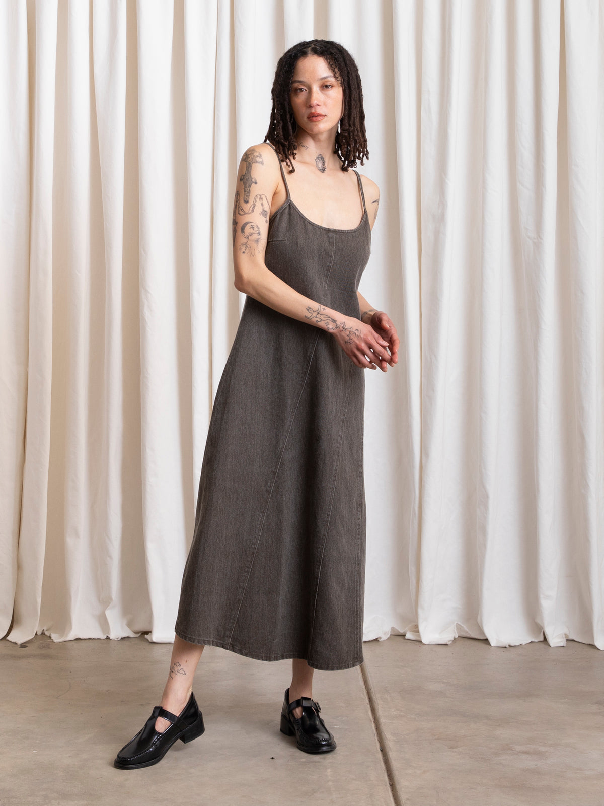 Seamed Tank Dress
