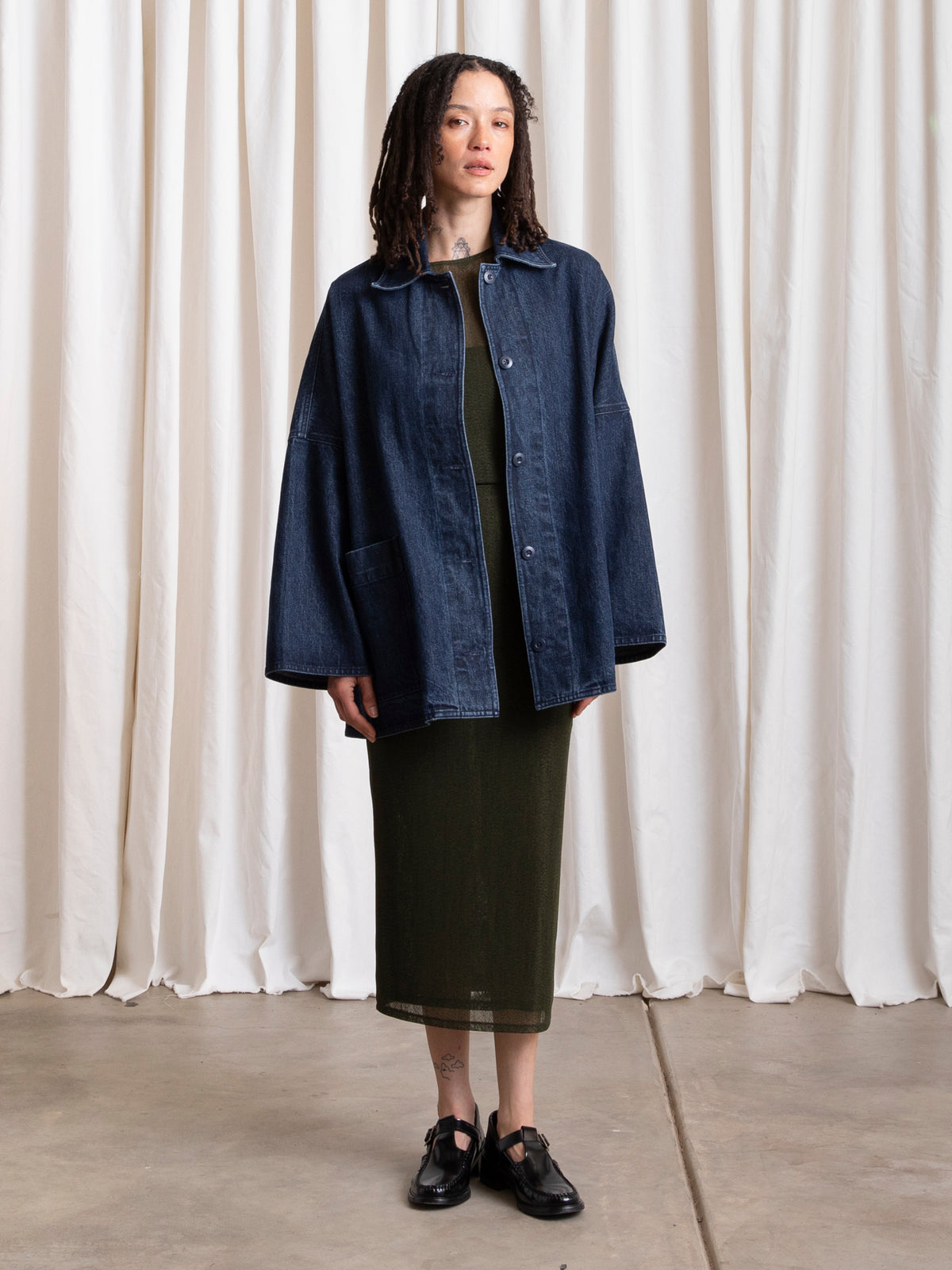Oversized Shirt Jacket