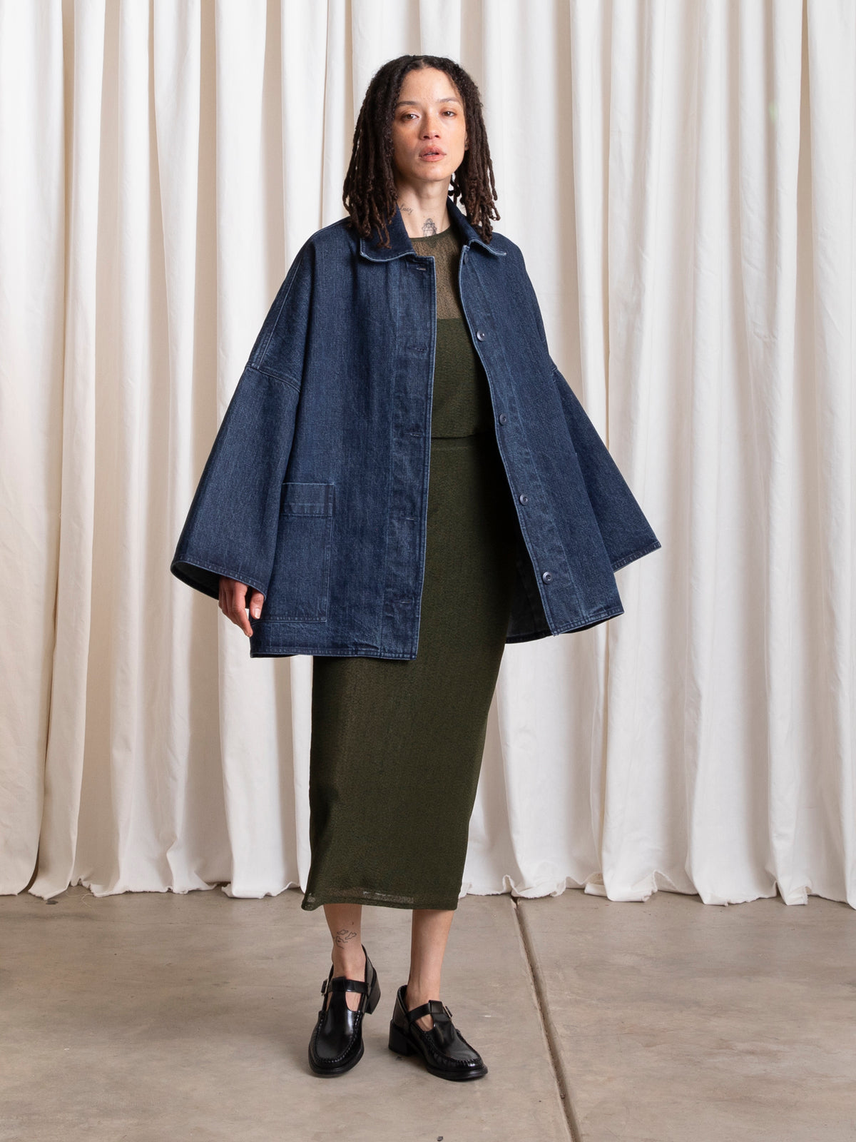 Oversized Shirt Jacket