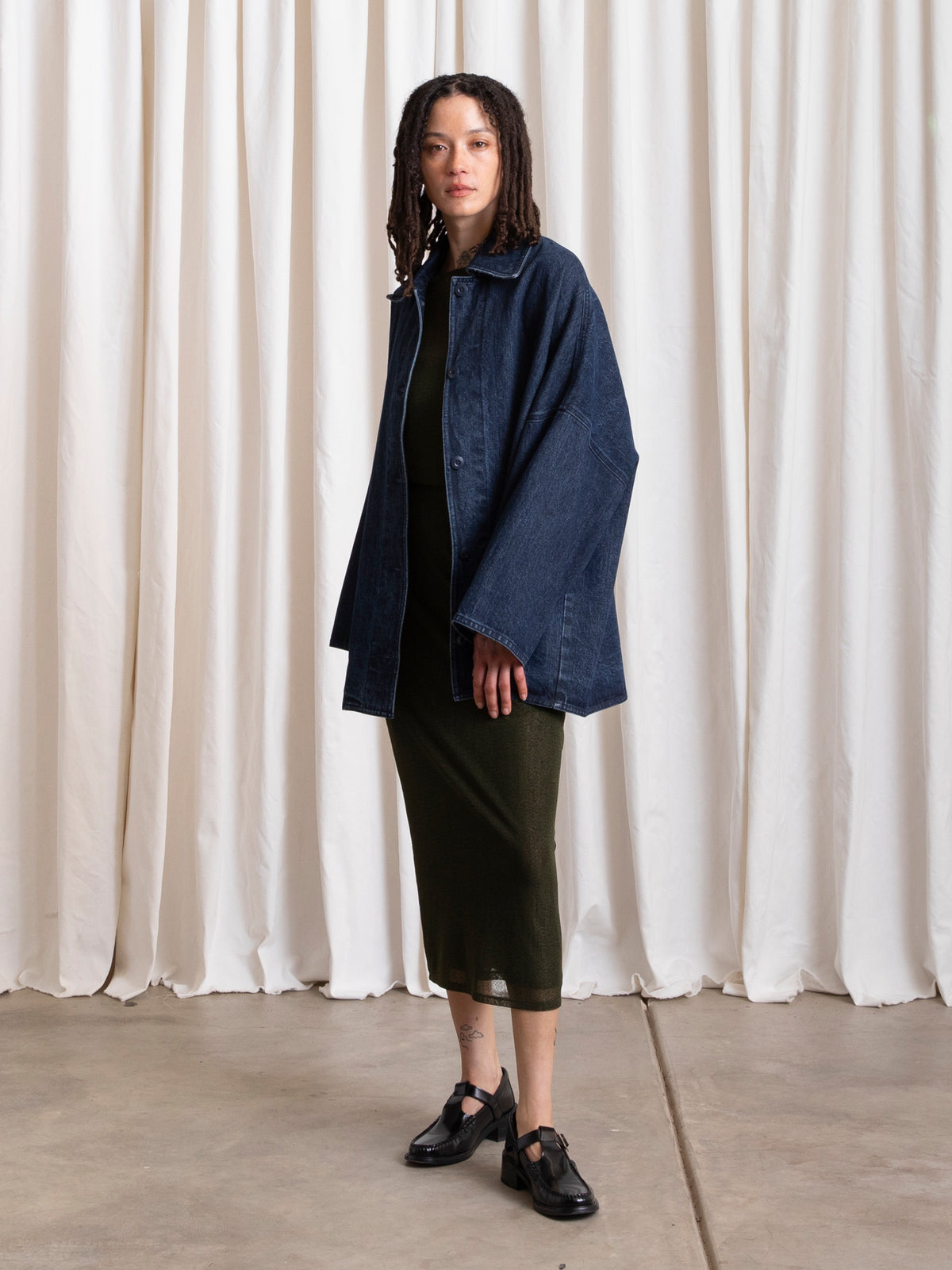 Oversized Shirt Jacket