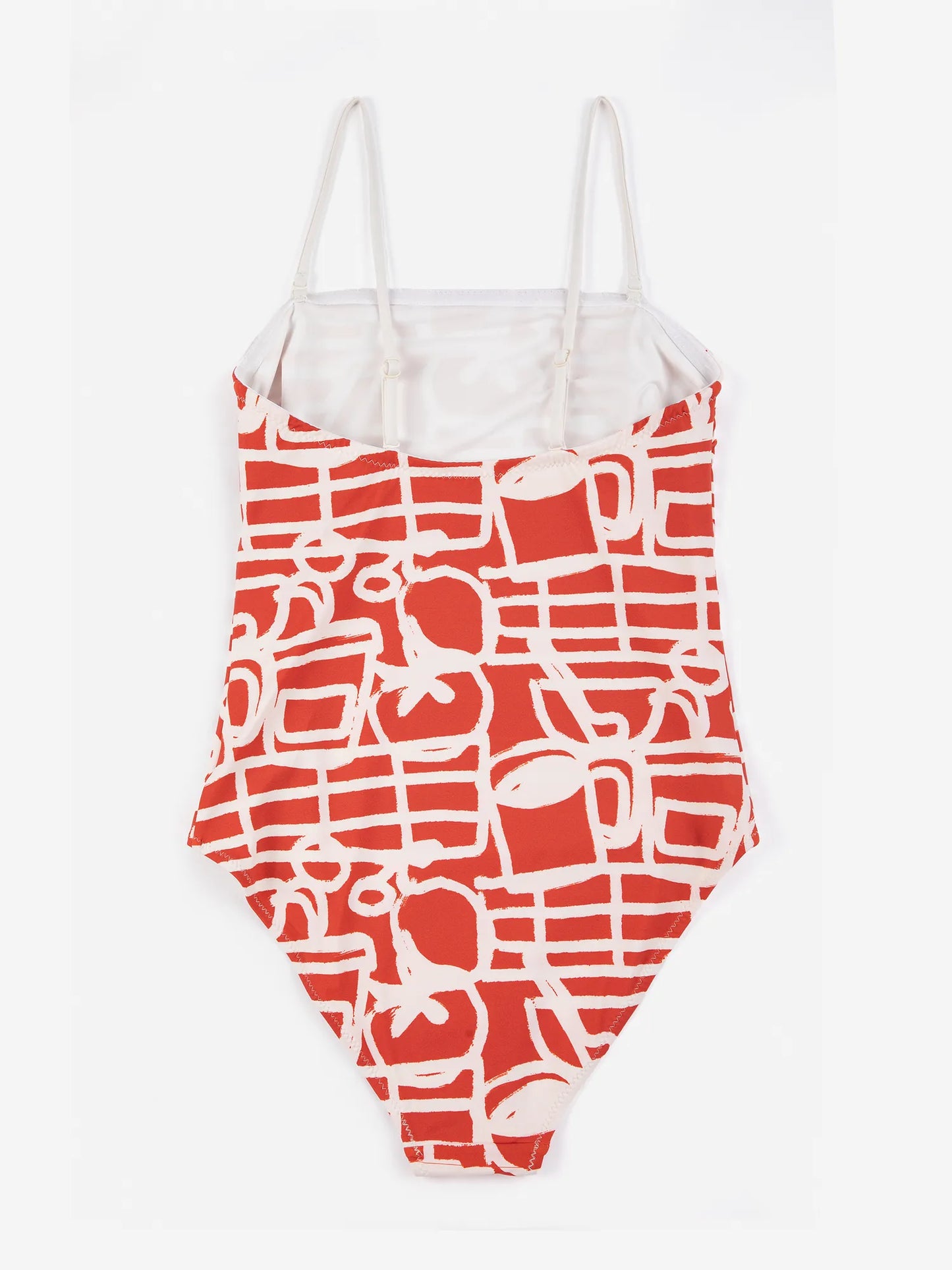 Cookery Festival Pattern Recycled Swimsuit