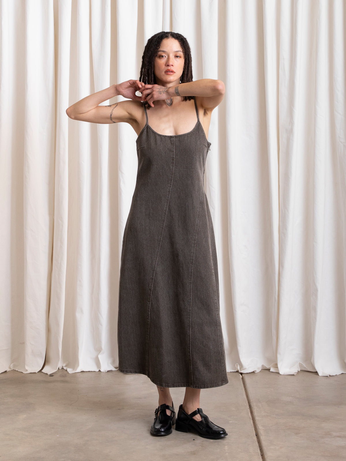 Seamed Tank Dress