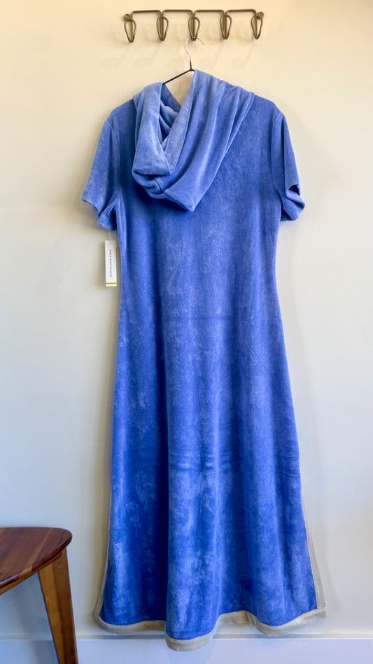 Terry Cloth Hooded Dress