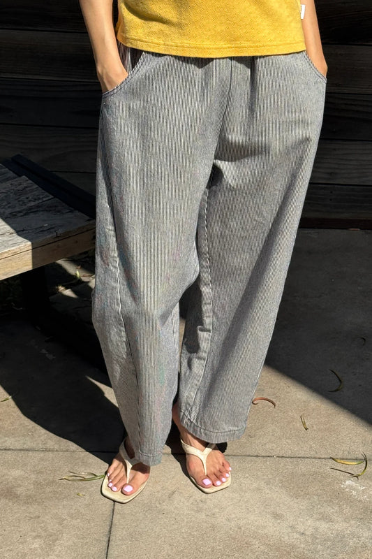 Blue Stripe Arc Pants