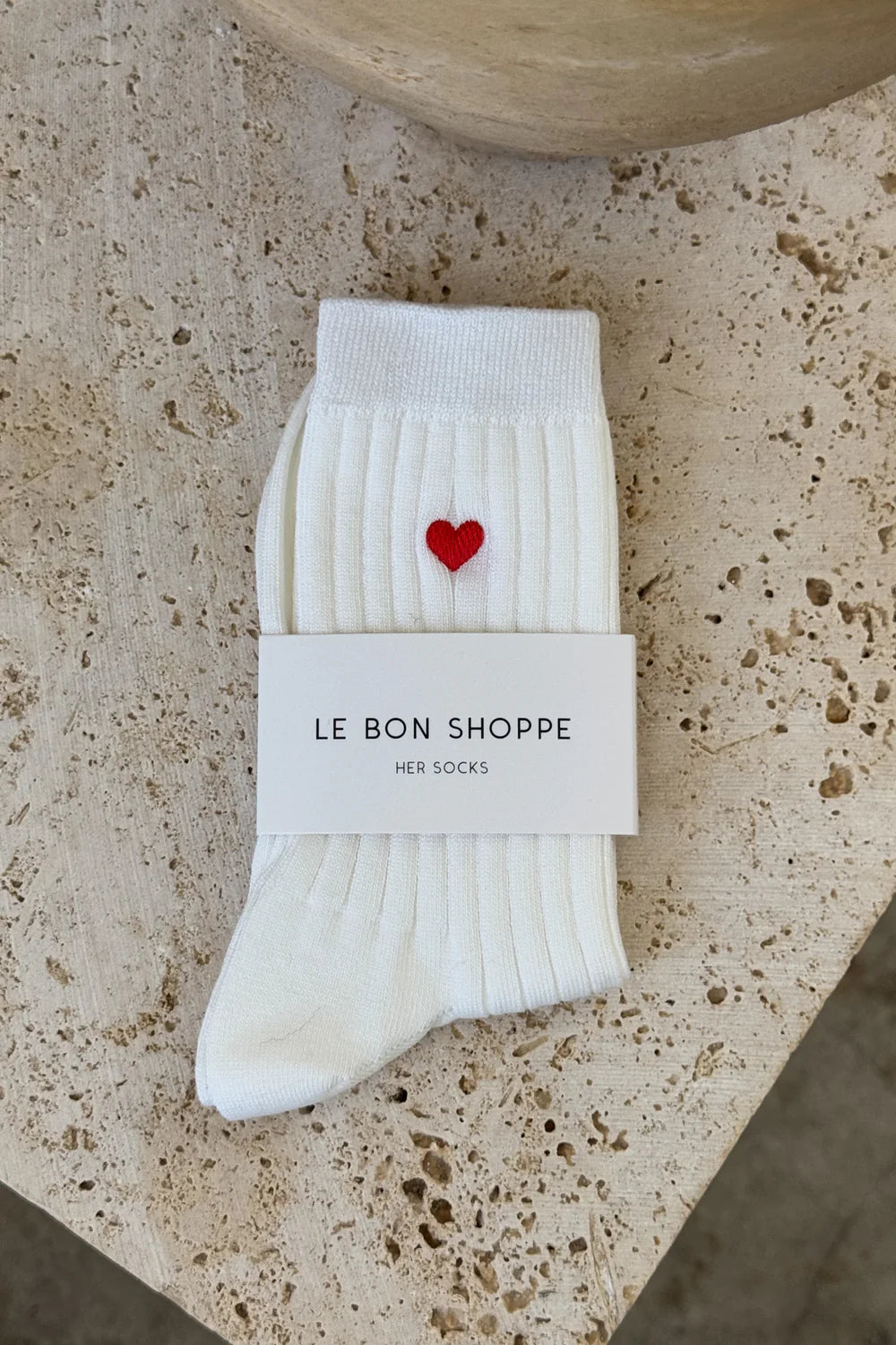 Embroidered Her Socks