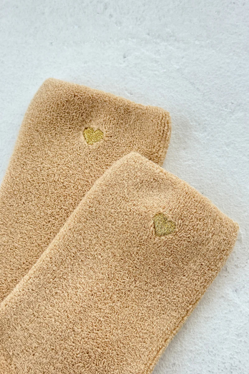 Embroidered Cloud Socks