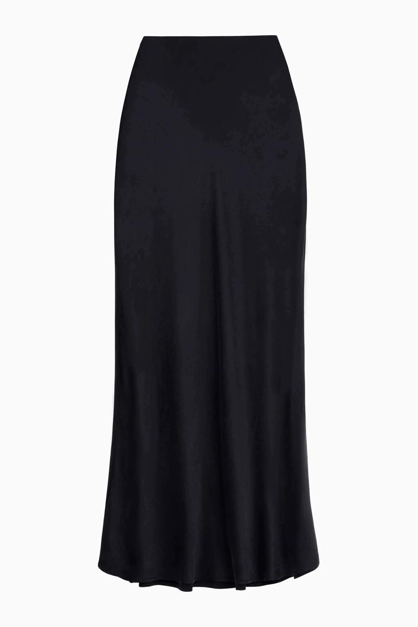 Satin Maxi Skirt
