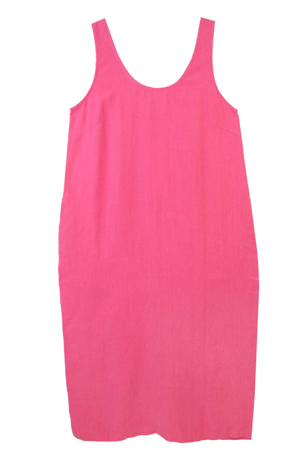 Basic Linen Shift Dress