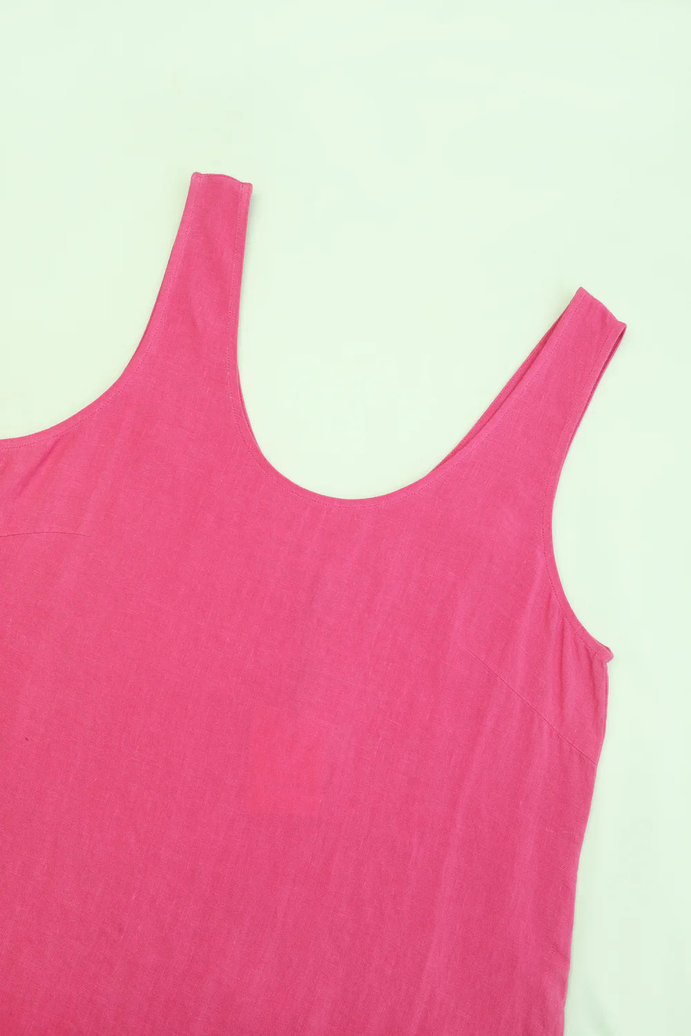 Basic Linen Shift Dress