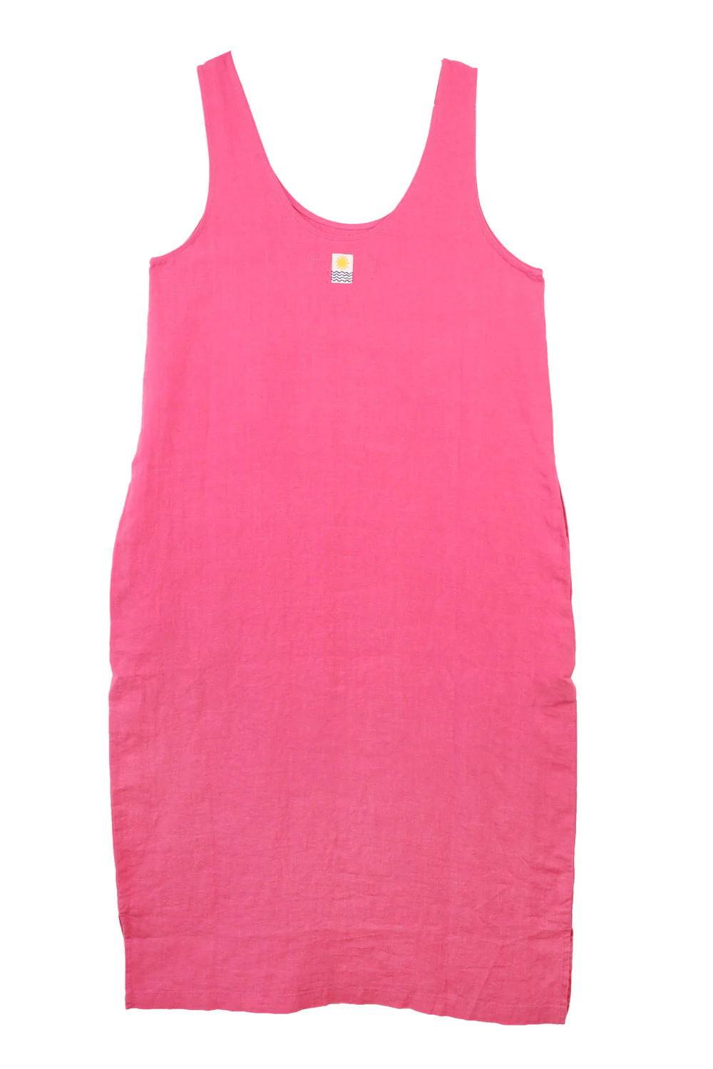 Basic Linen Shift Dress