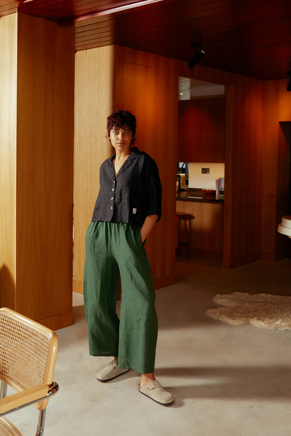 Basic Linen Trouser