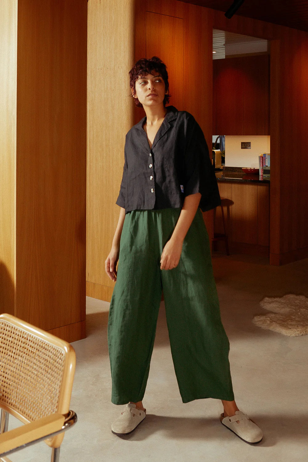 Basic Linen Trouser