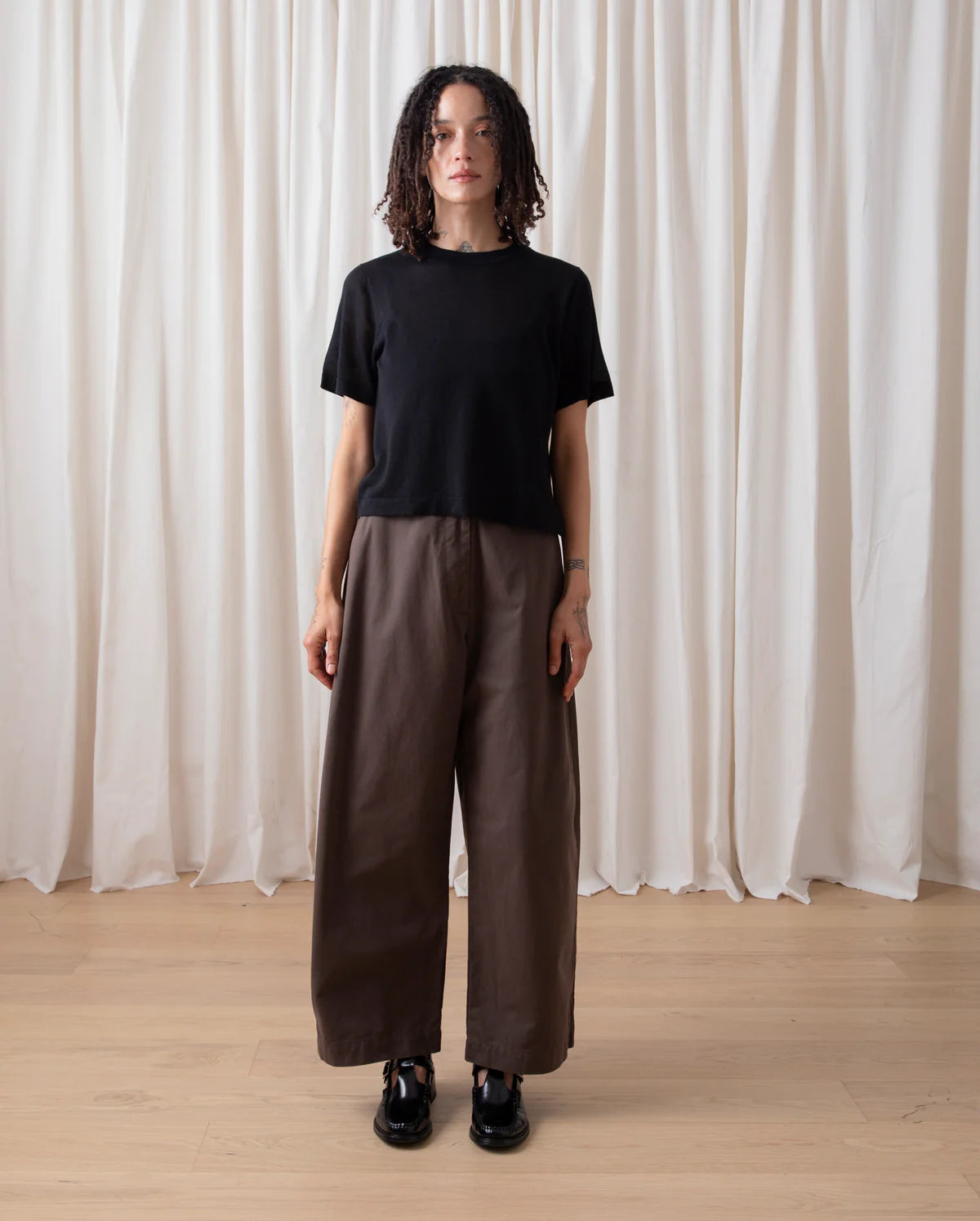 Thin Knit T-Shirt