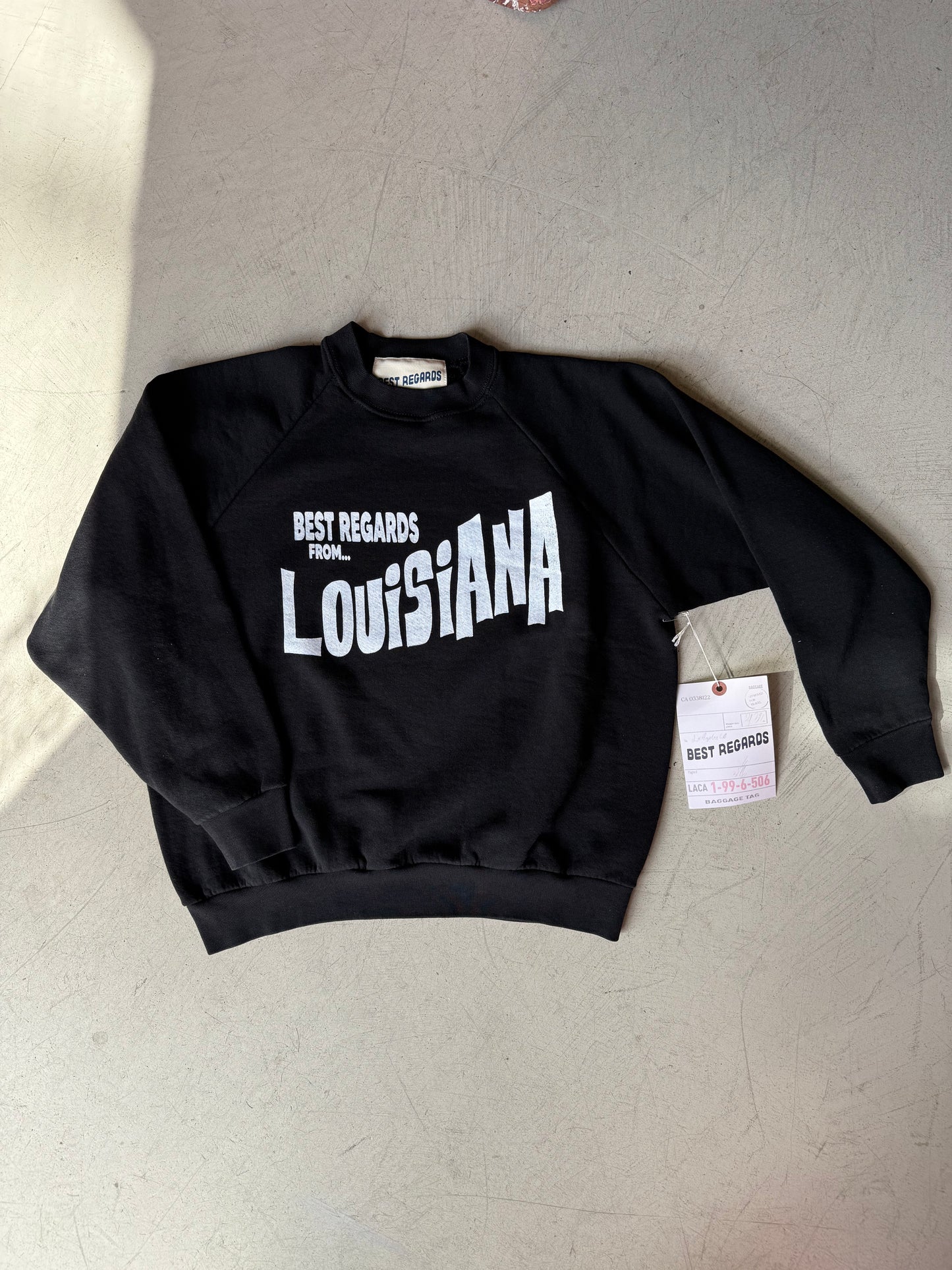 Best Regards Postcard Sweatshirt