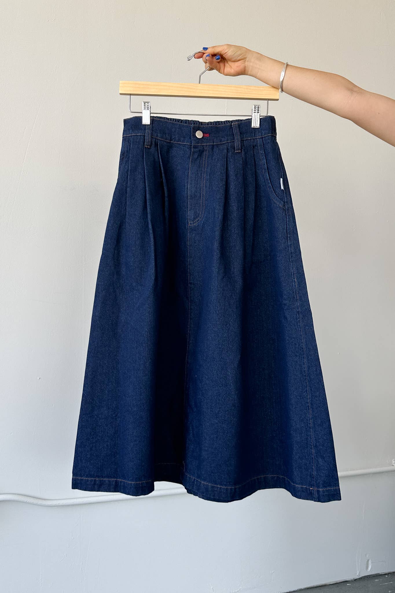 DRESSED chain stitched x Long Farm Girl Skirt