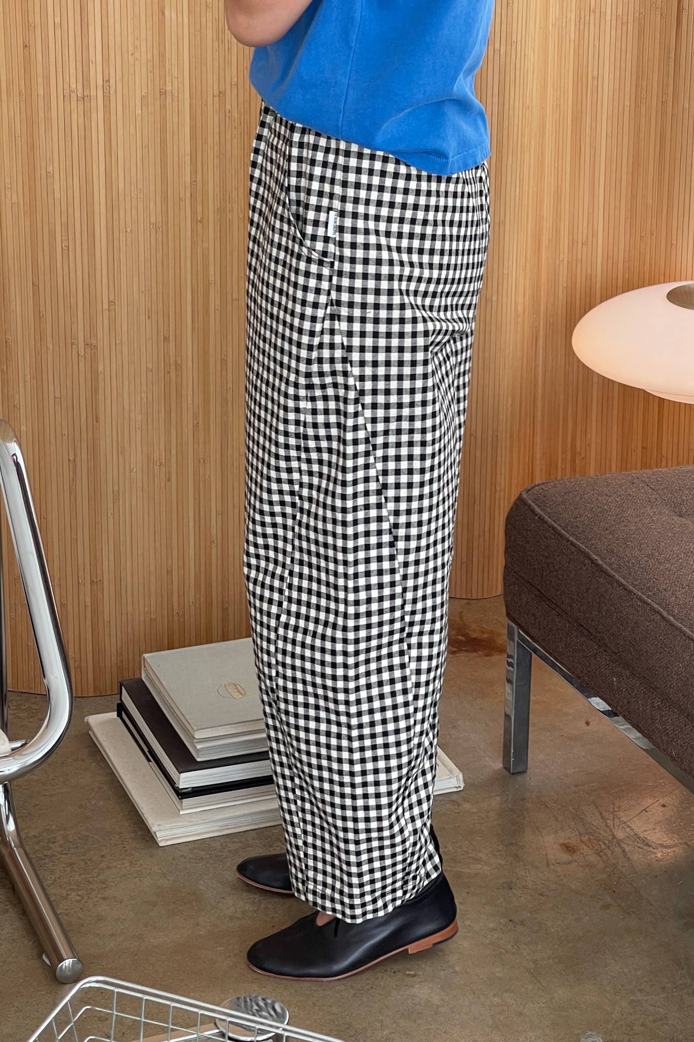 Gingham Arc Pants