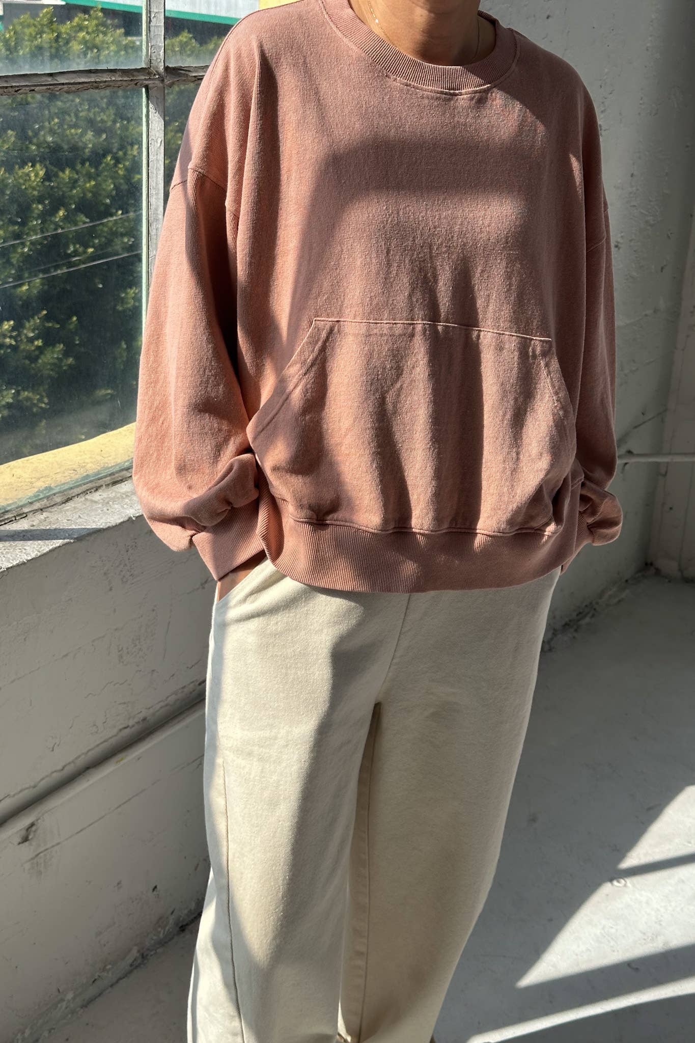 DRESSED chain stitched x Poche Top