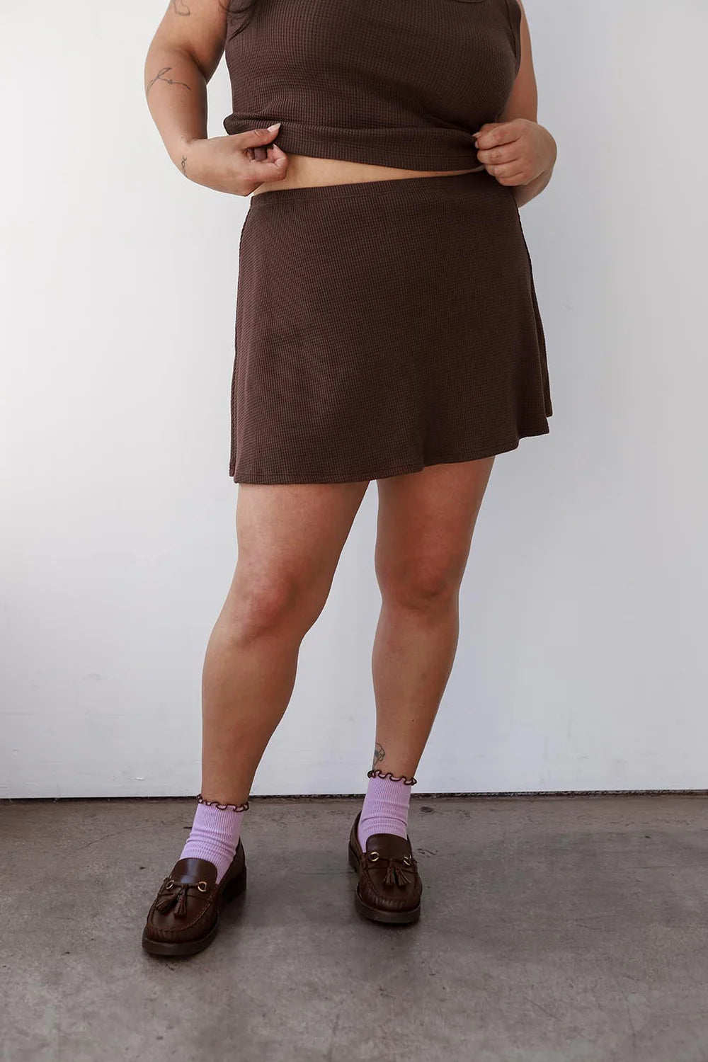 Waffle Skort