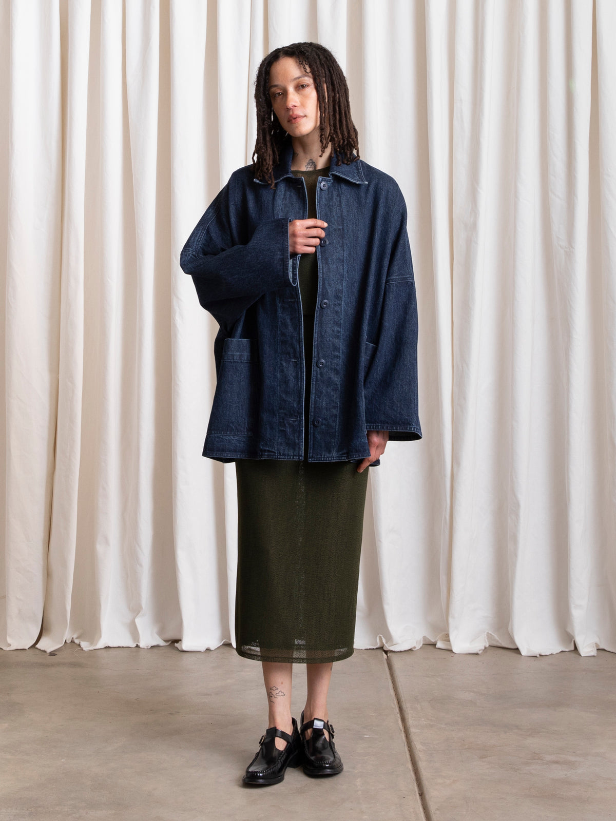 Oversized Shirt Jacket