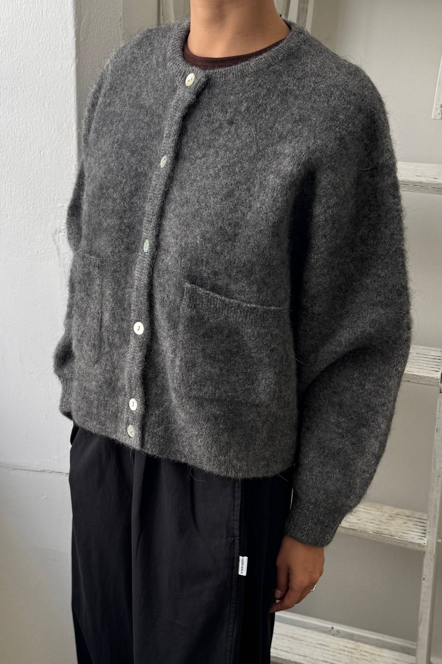Amélie Alpaca Cardigan