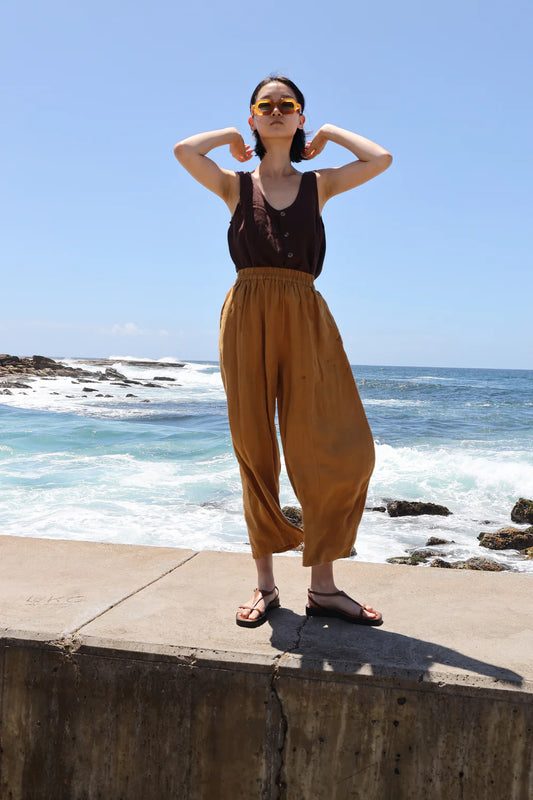 BASIC LINEN TROUSER