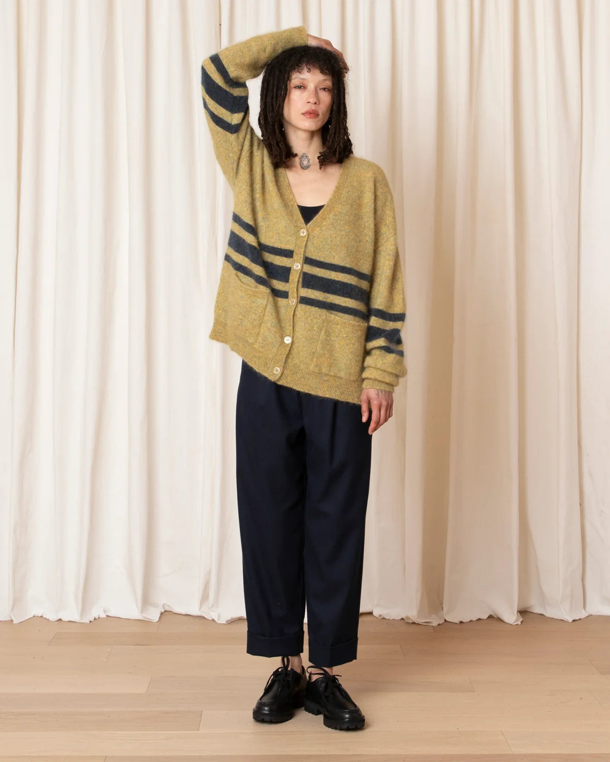 OVERSIZED MOHAIR CARDIGAN