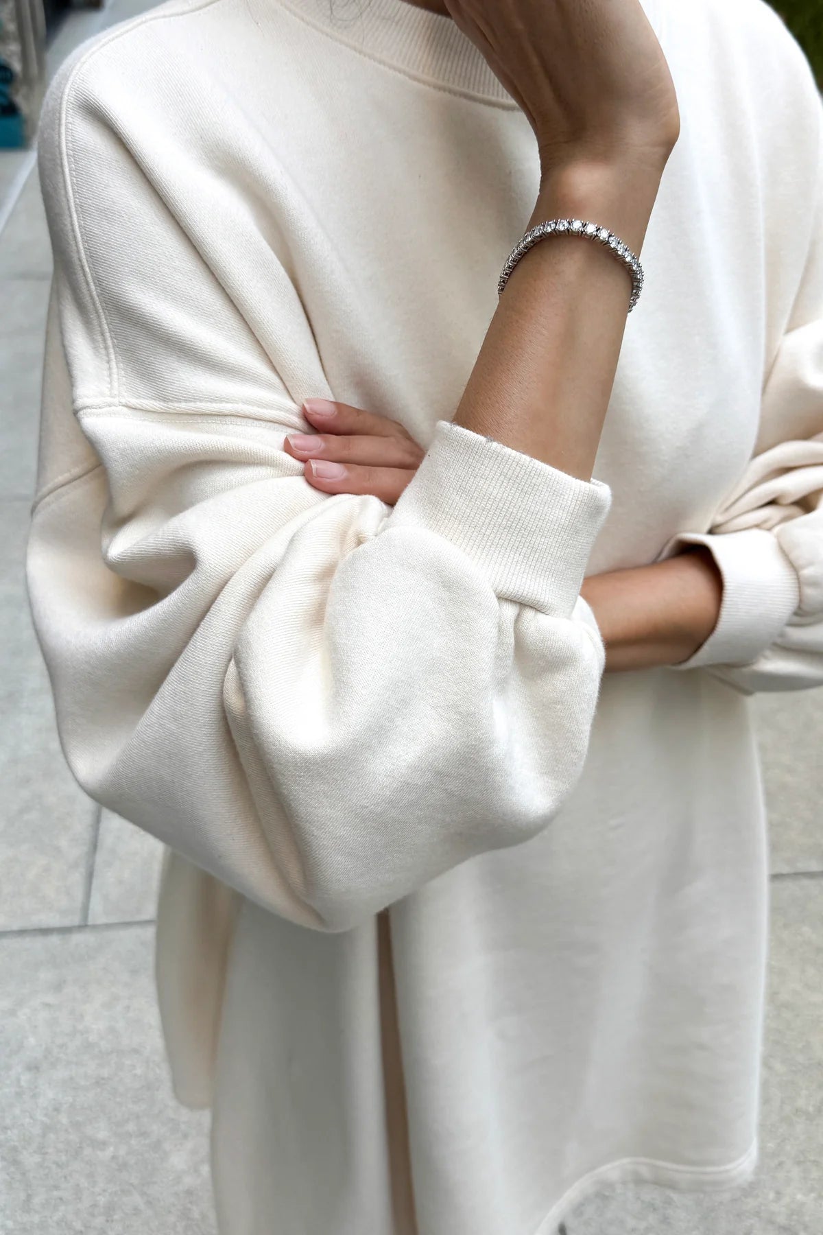 French Terry Swing Dress
