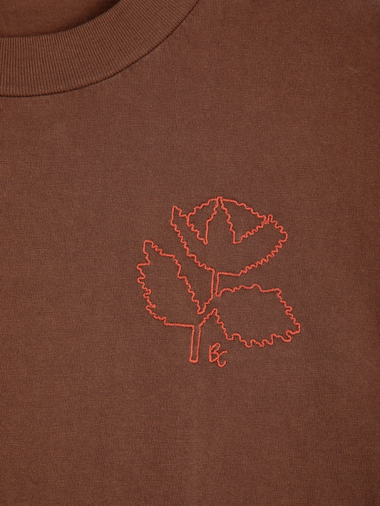 Red Vibrant Flower T-shirt