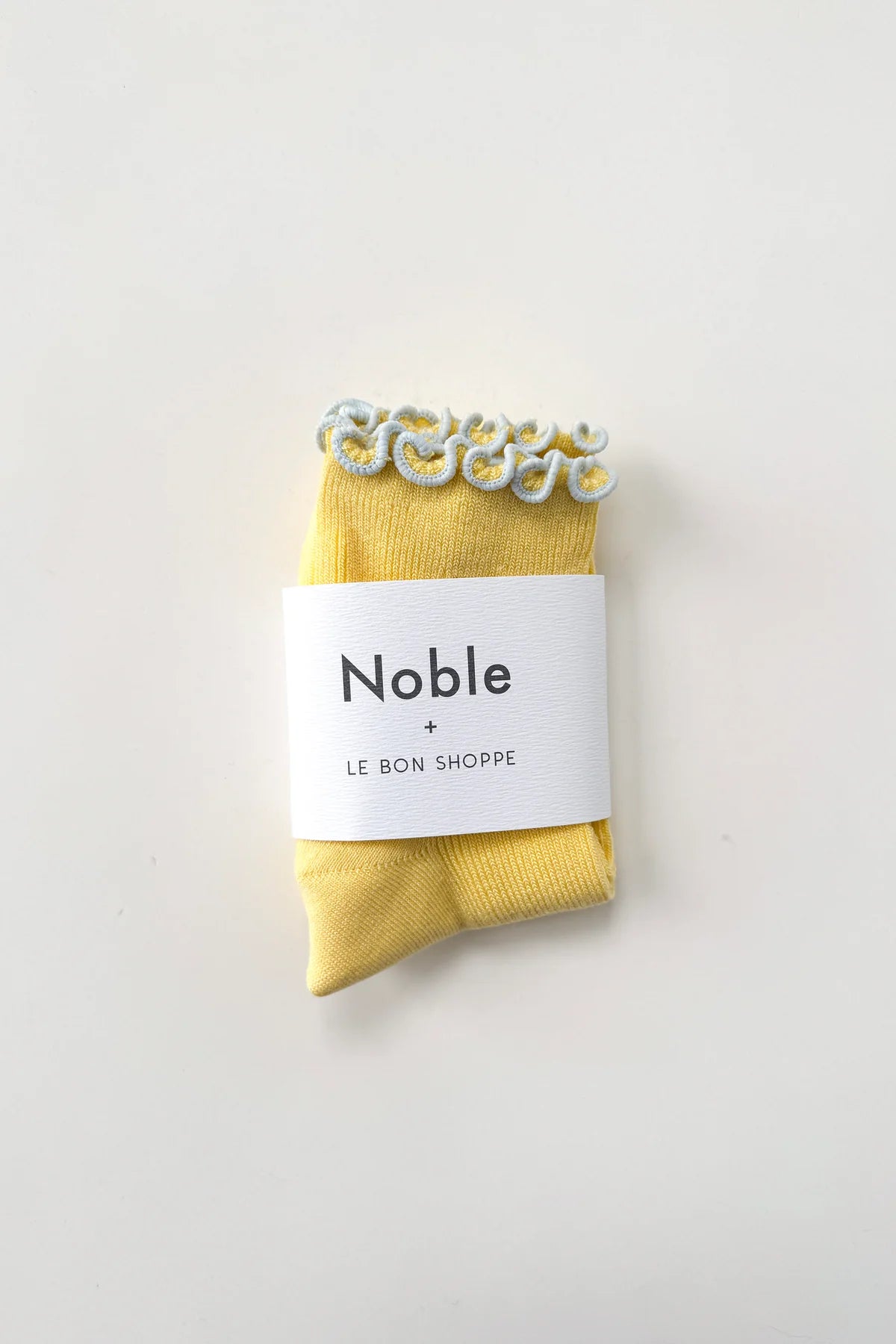 The Petite Ruffled Modal Socks