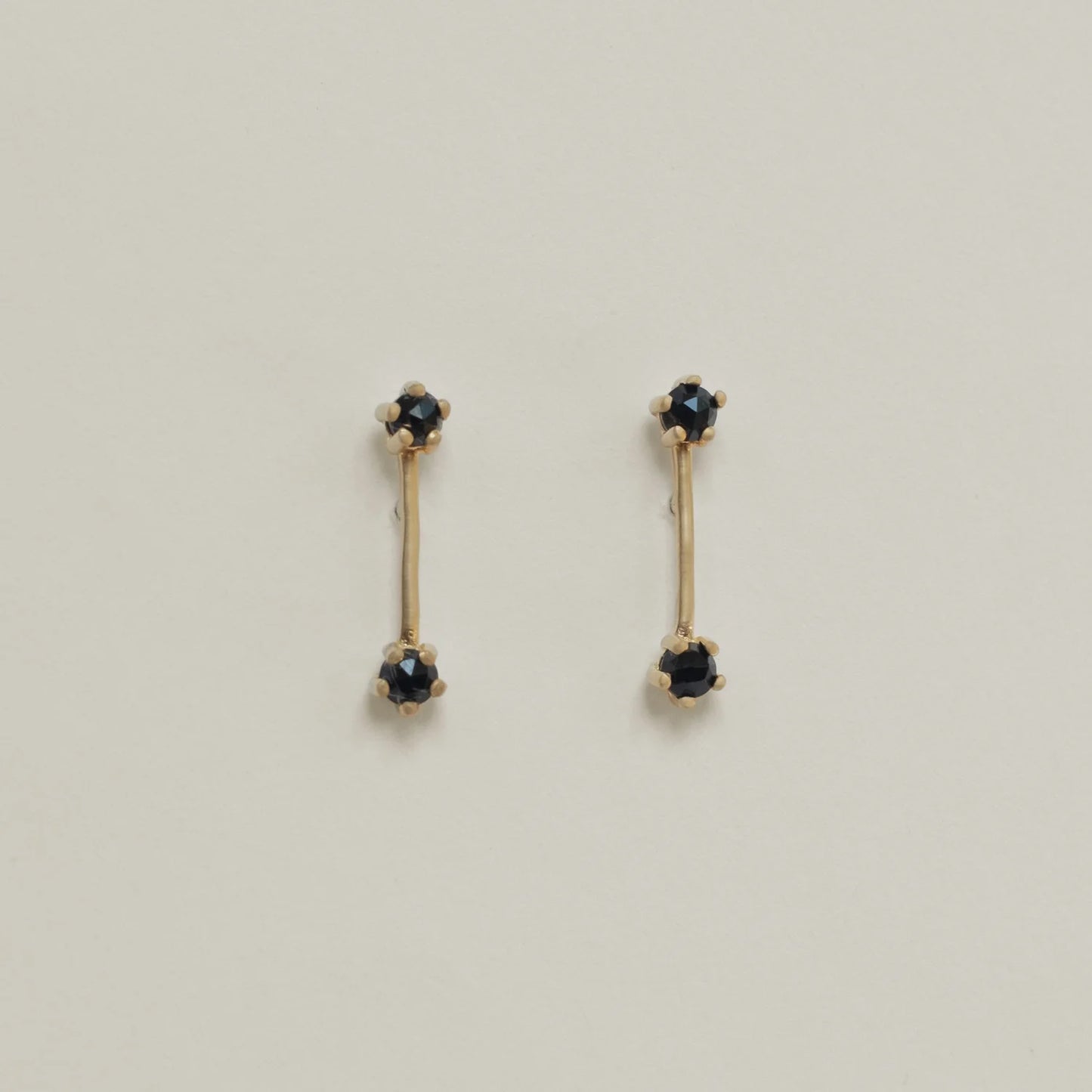 Andy Earrings - Onyx