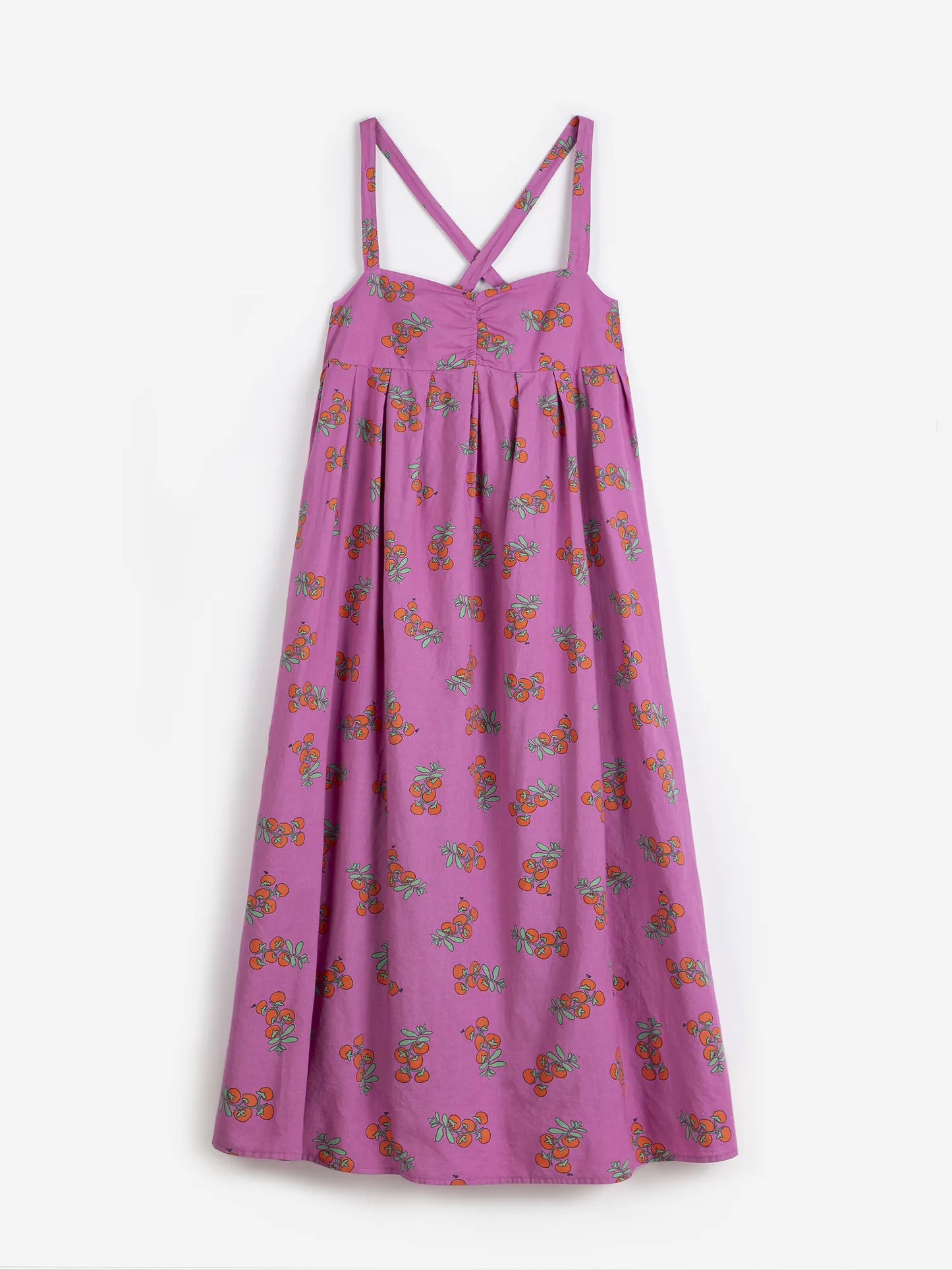Juicy Tomatoes Pattern Strap Dress