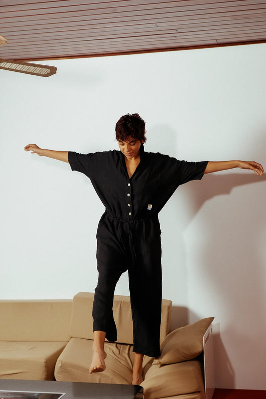 MAXIM JUMPSUIT BLACK