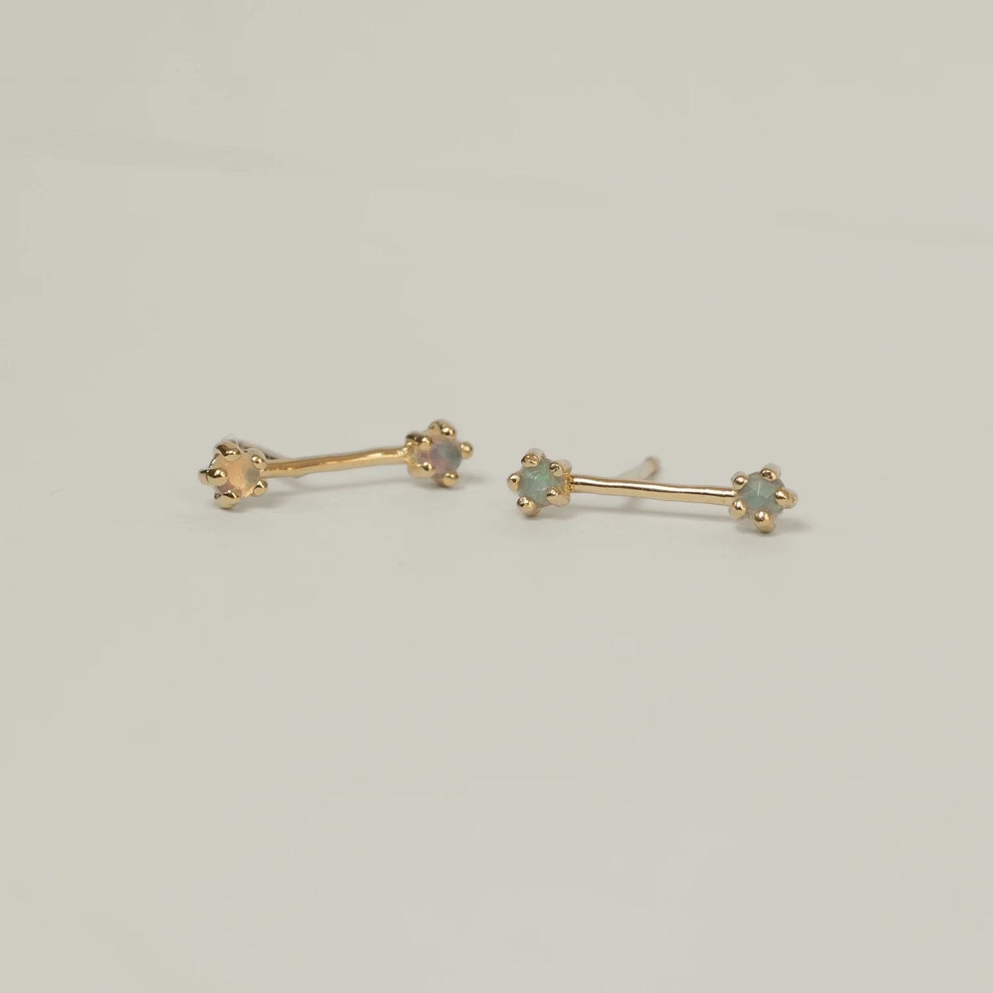 Andy Earrings - Opal