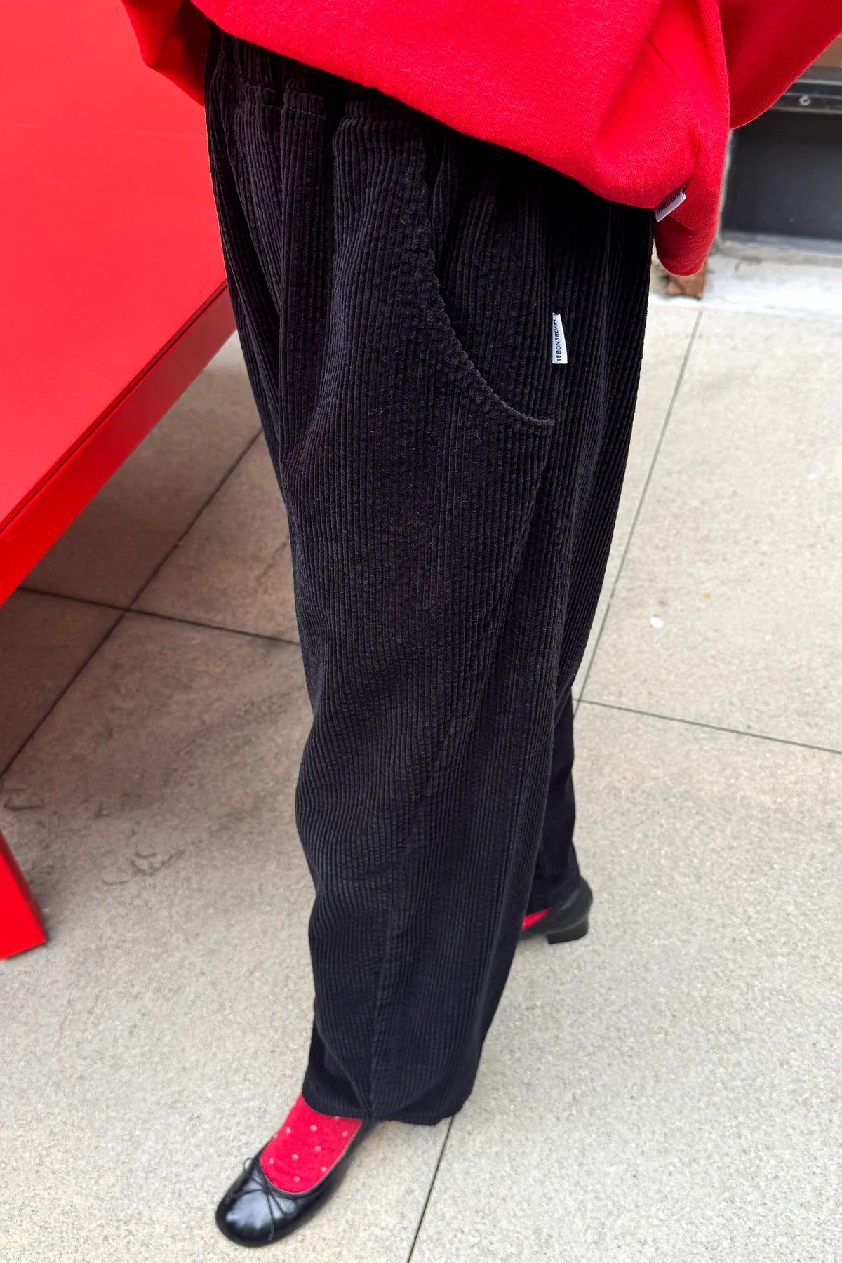 Soft Corduroy Arc Pants