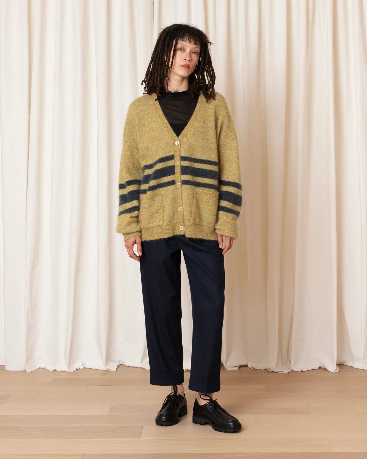 OVERSIZED MOHAIR CARDIGAN