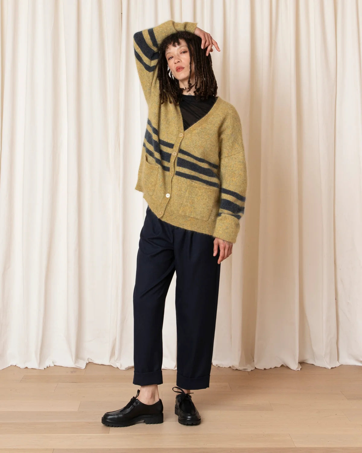 OVERSIZED MOHAIR CARDIGAN