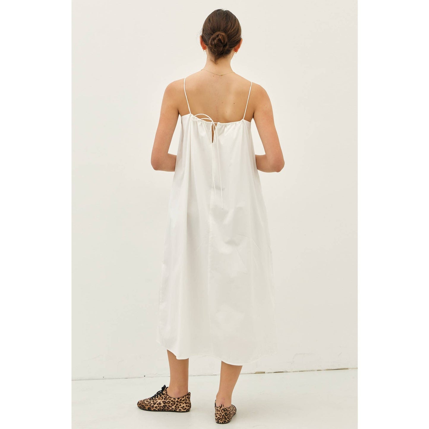 Dyers Dyes x Tenant Cotton Poplin Midi Dress