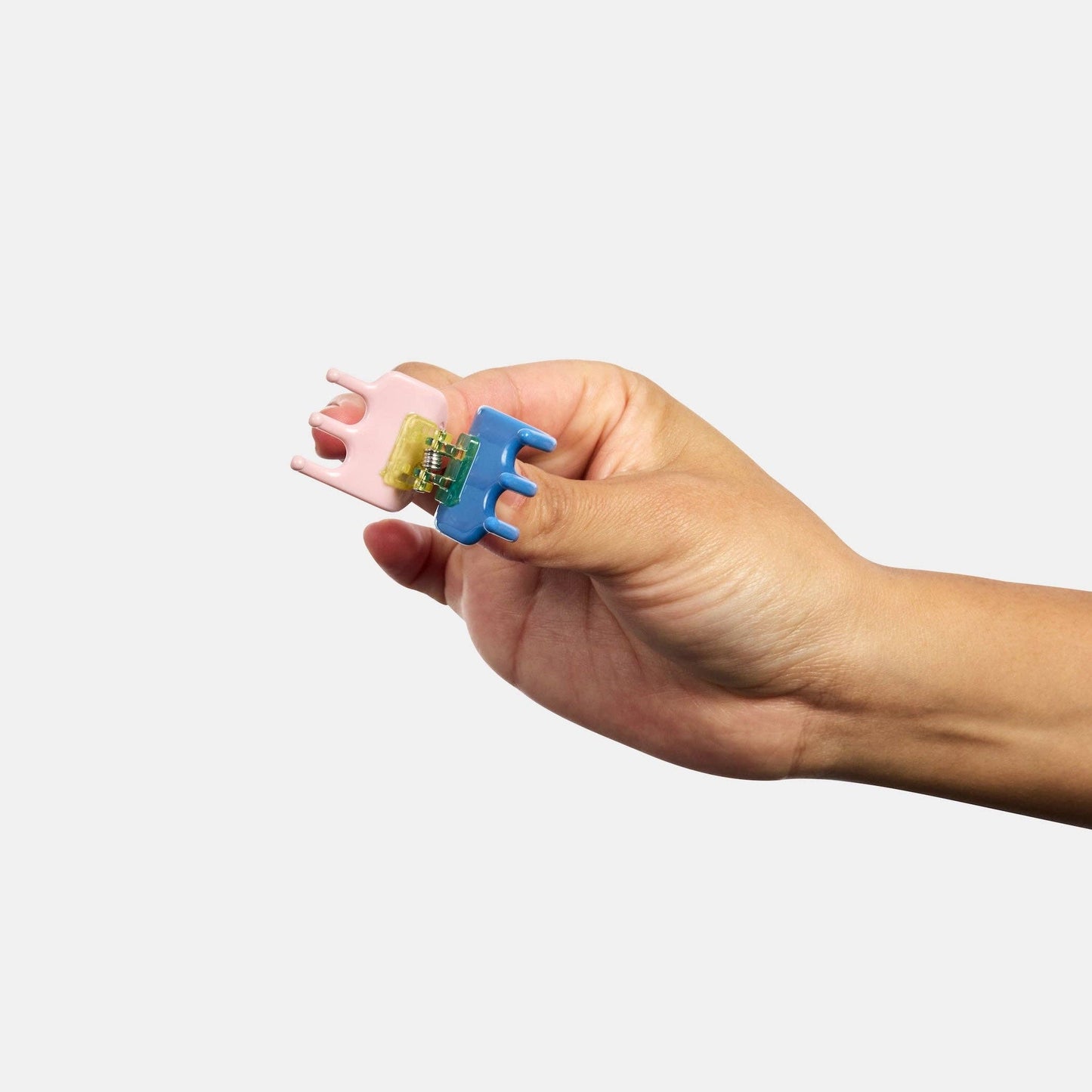 Mini Claw in Blue + Pink