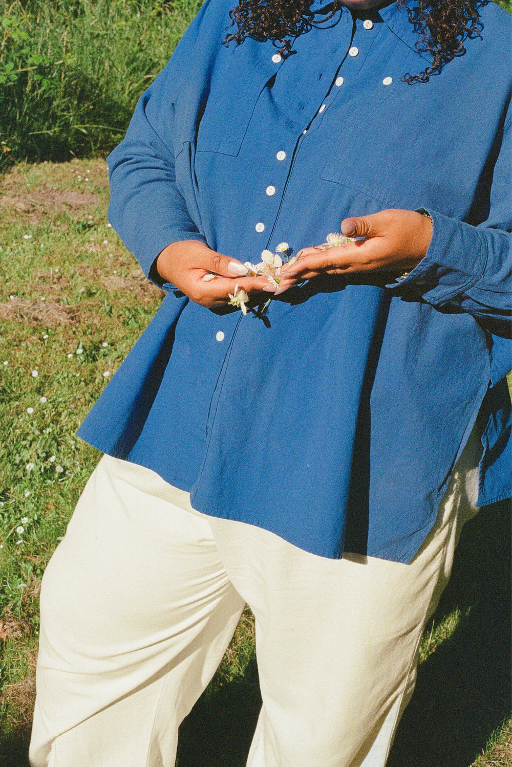 *PRE-SALE* Collared Shirt Cobalt
