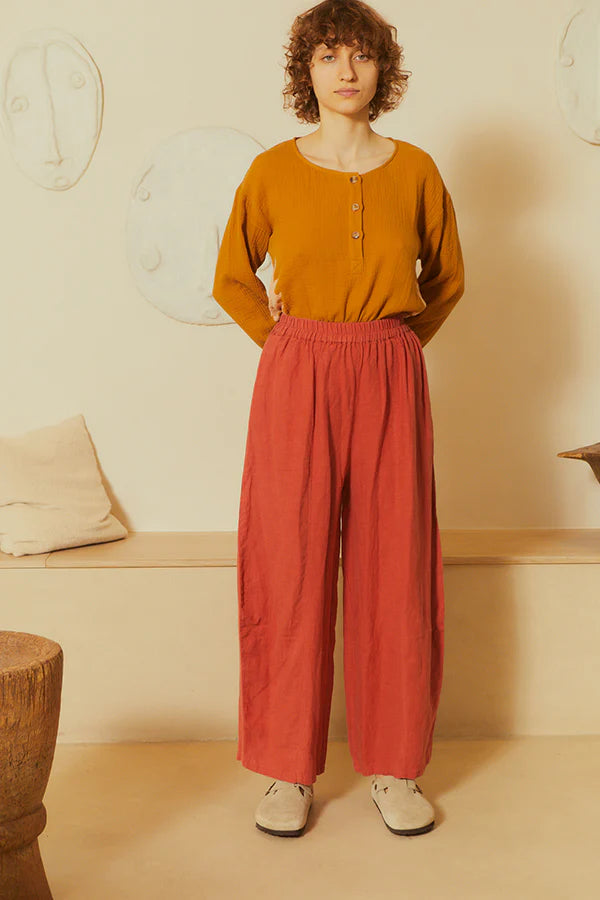 BASIC LINEN TROUSER