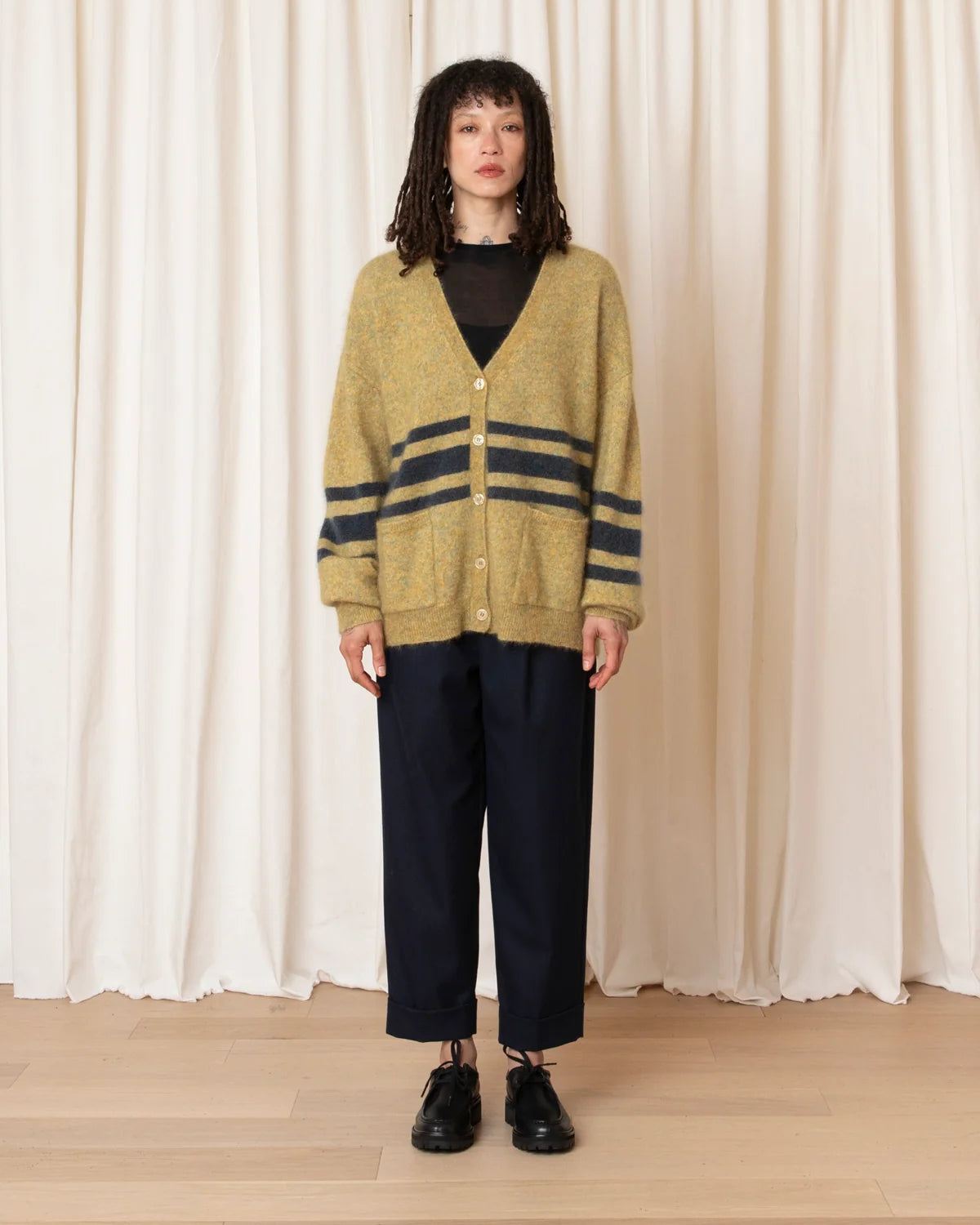 OVERSIZED MOHAIR CARDIGAN