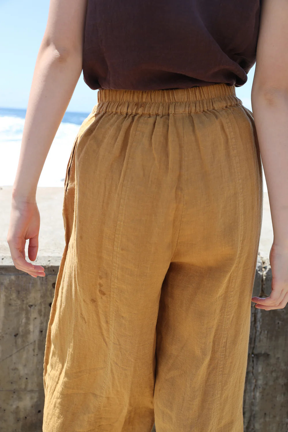 BASIC LINEN TROUSER