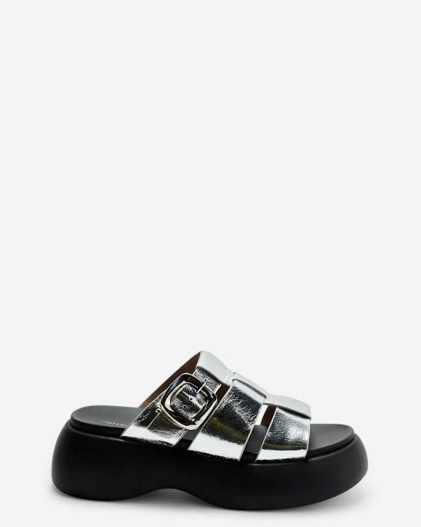 Nell Metallic Platform Sandal