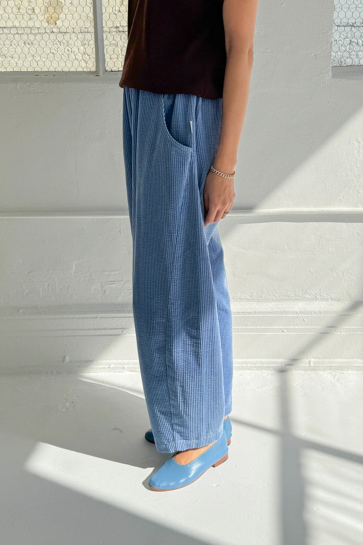 Soft Corduroy Arc Pants