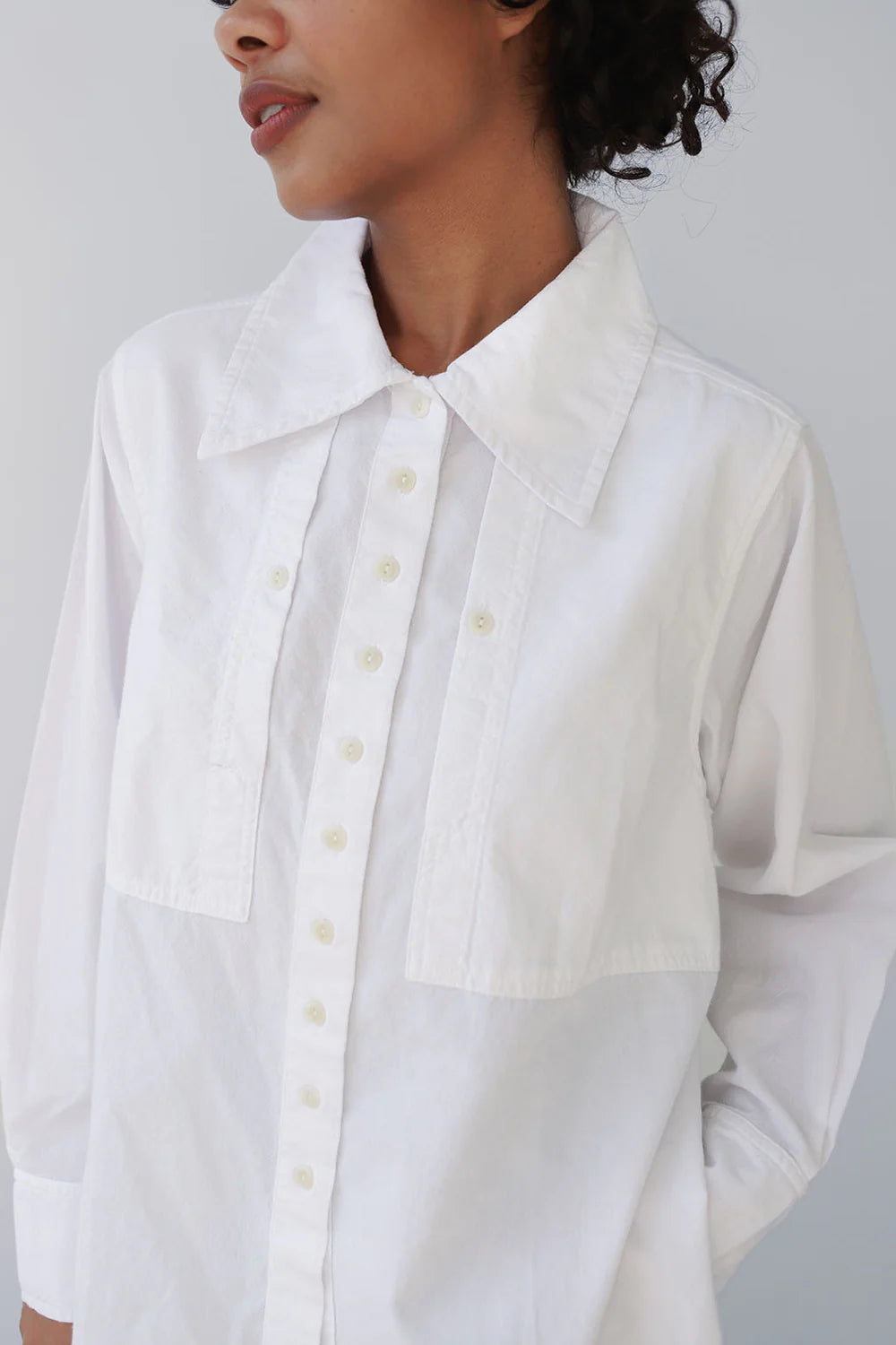 *PRE-SALE* Collared Shirt Bone
