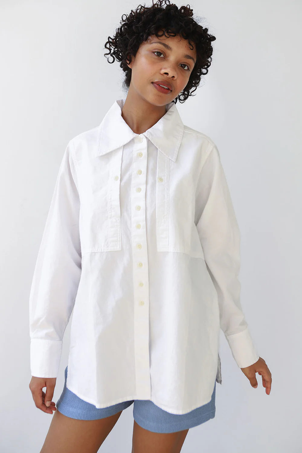 *PRE-SALE* Collared Shirt Bone